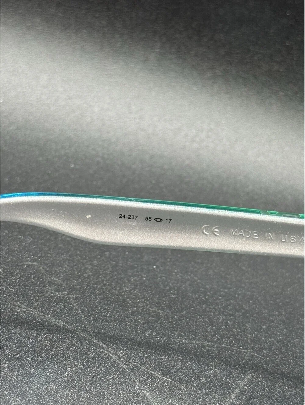 Oakley Frogskin Marine Fade/Blue Iridium Lenses 24-237